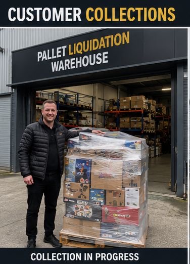 Pallet collection in progress