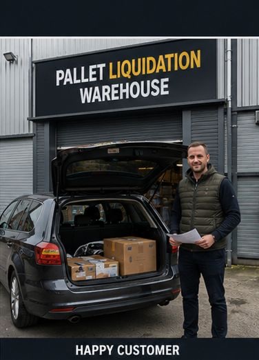 Pallet warehouse trade stock